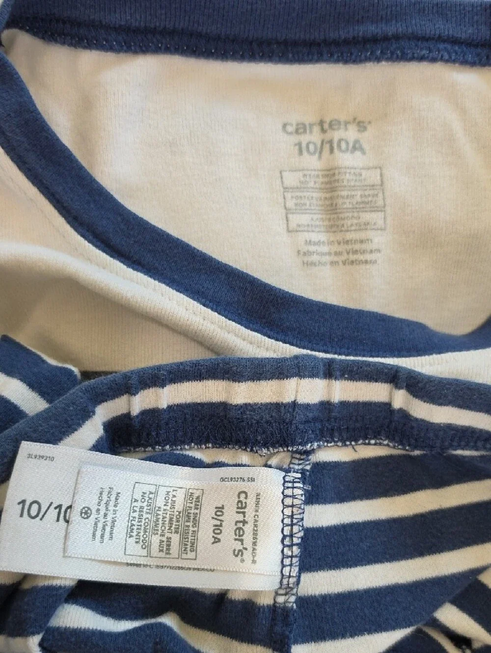 Carter's Kids Pajama Set Of 3 Shorts And Tops